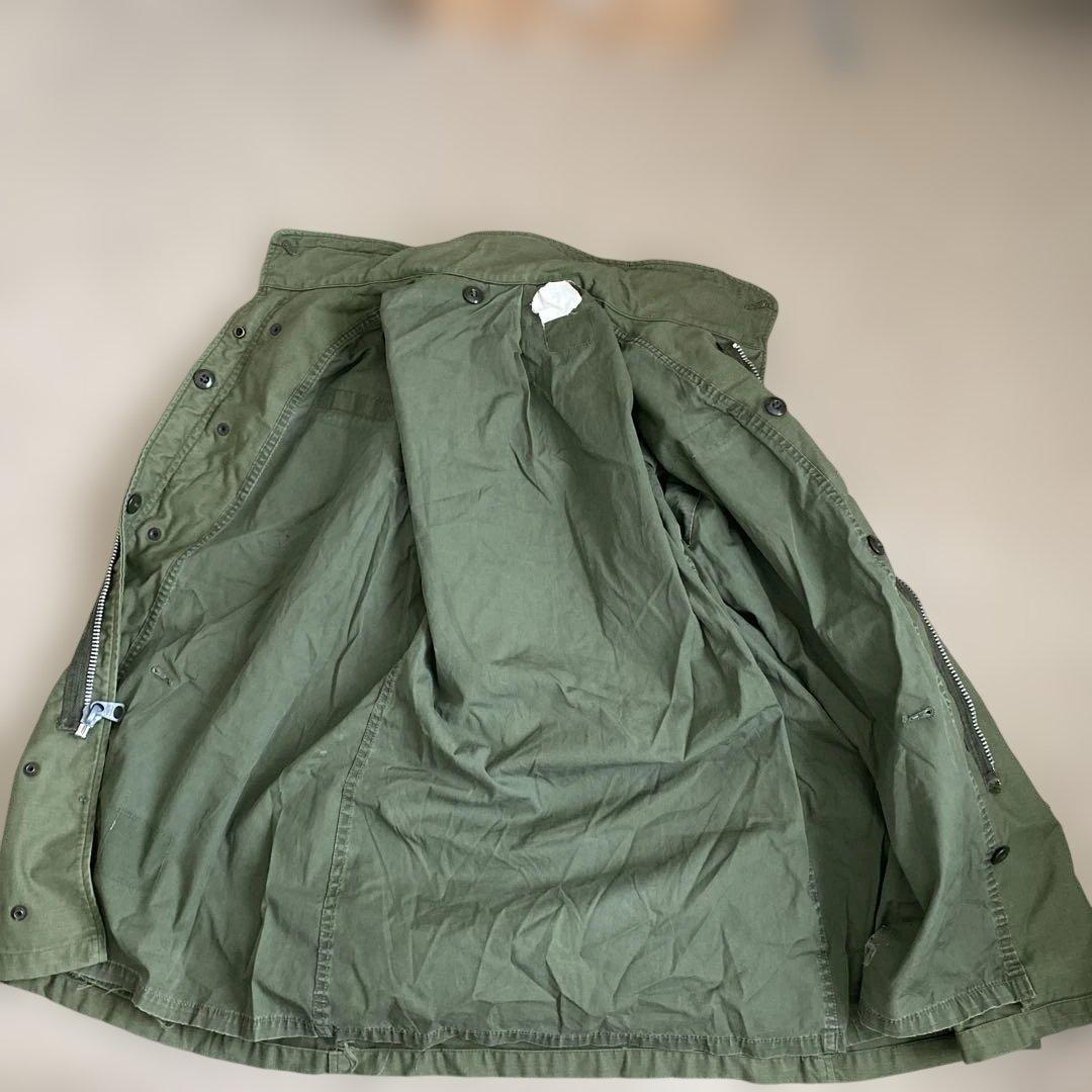 M-65 アルミジップ　S-R U.S. ARMY ミリタリージャケット レア