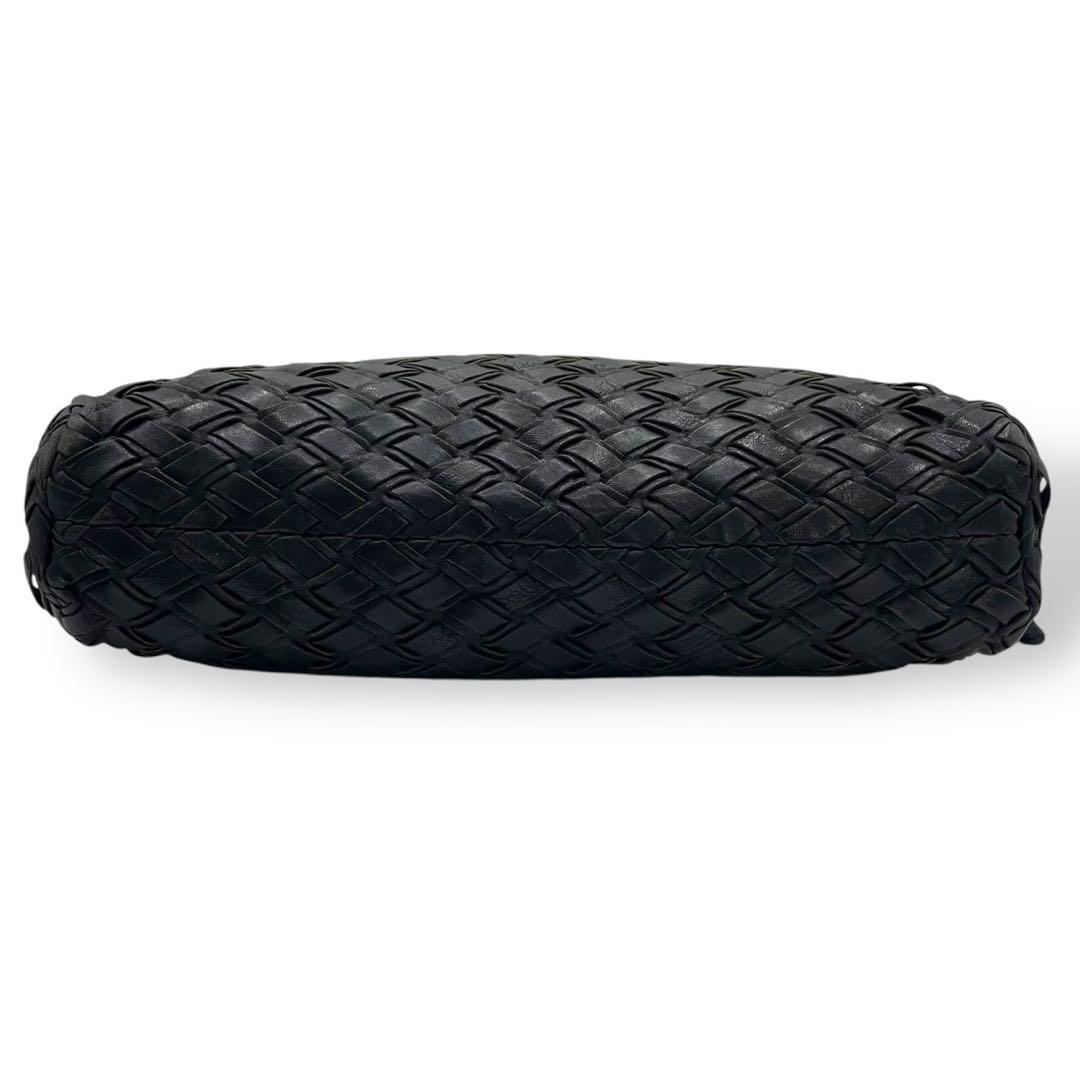 00s archive MIUMIU 希少　クラッチバッグ　イントレ　レザー　黒