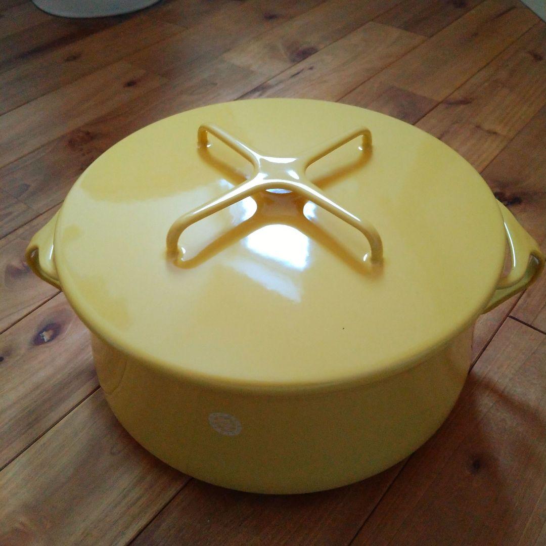ダンスク DANSK コベンスタイル 両手鍋 イエロー 23cm