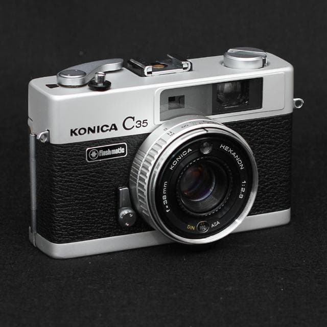 516　KONICA コニカC35 フラッシュマチック　分解整備済の完動美品