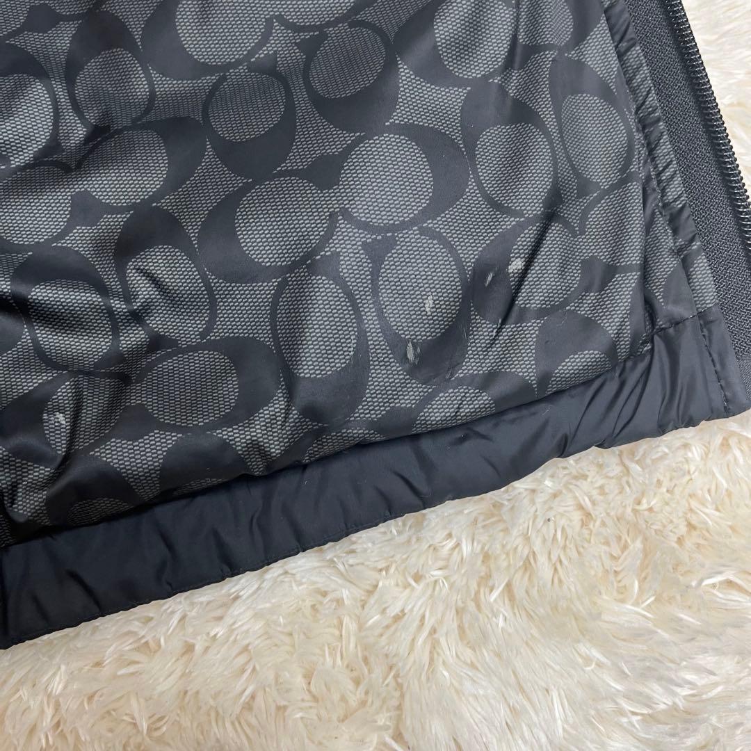 コーチ　COACH ダウンベスト　シグネチャー　Cロゴ　黒　ブラック　C5036