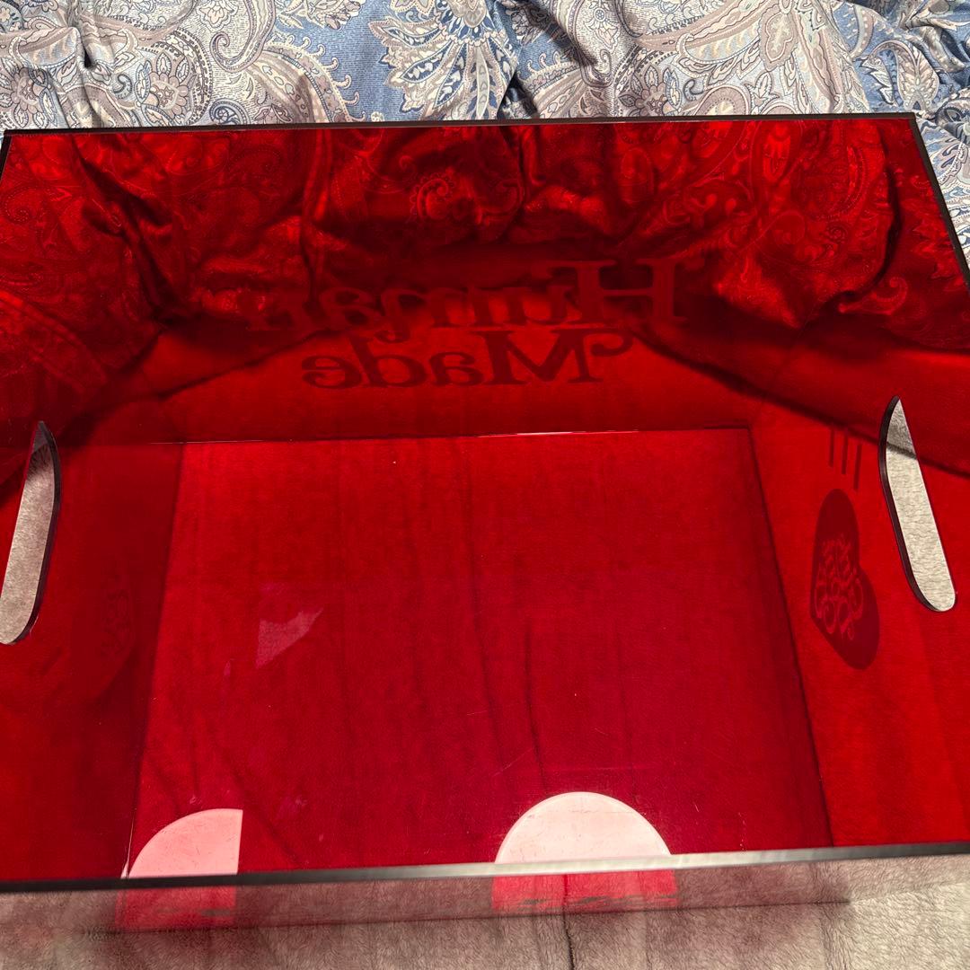 Human Made 透明赤ボックス