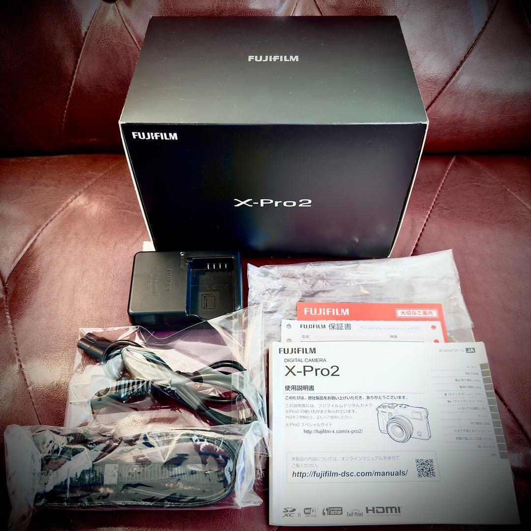 【美品】FUJIFILM X-Pro2 ブラック ボディ (ショット数116)