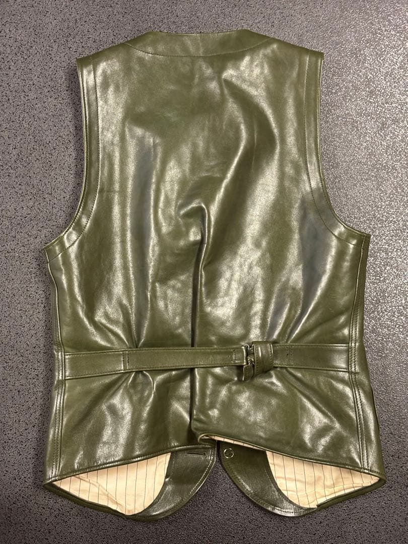 最終値下げ【限定品】オルゲイユ　レザージレ　サイズ40