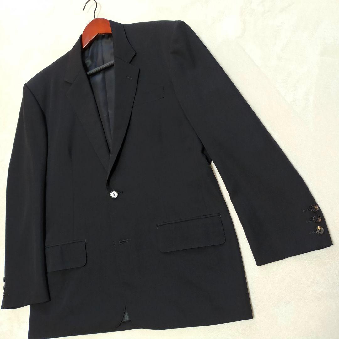 美品　80S 90S　Y'S　黒無地　2Bスーツ　セットアップ