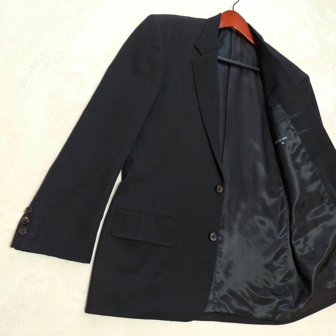 美品　80S 90S　Y'S　黒無地　2Bスーツ　セットアップ