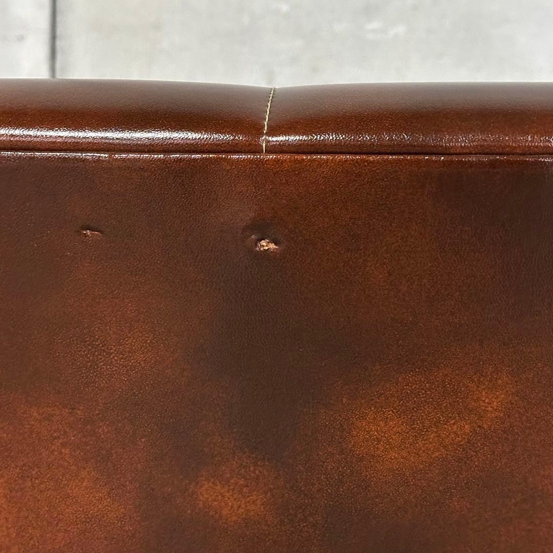 ✦70s✦ ヴィンテージ ソファー ダイヤステッチ レトロ 喫茶店スタイル　合皮