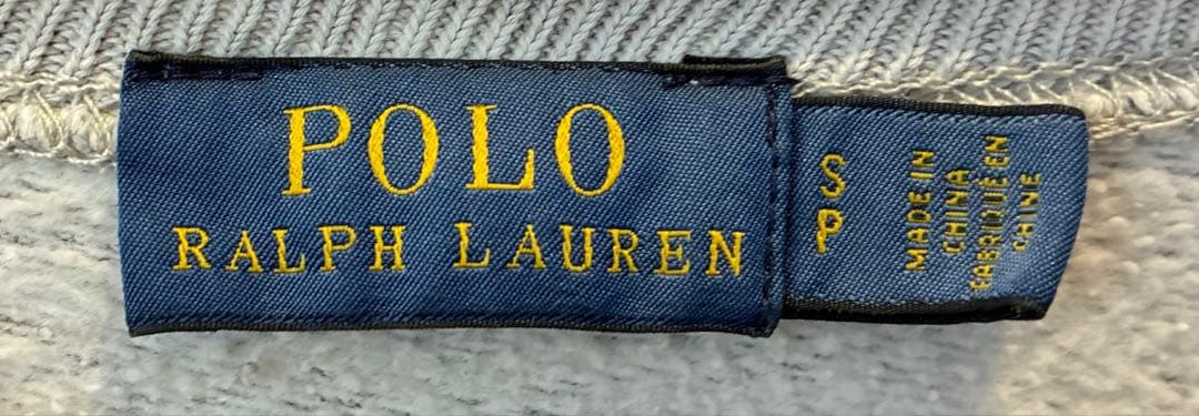 ラルフローレン フラッグ ベア グラフィック スウェットシャツ　長袖トレーナー