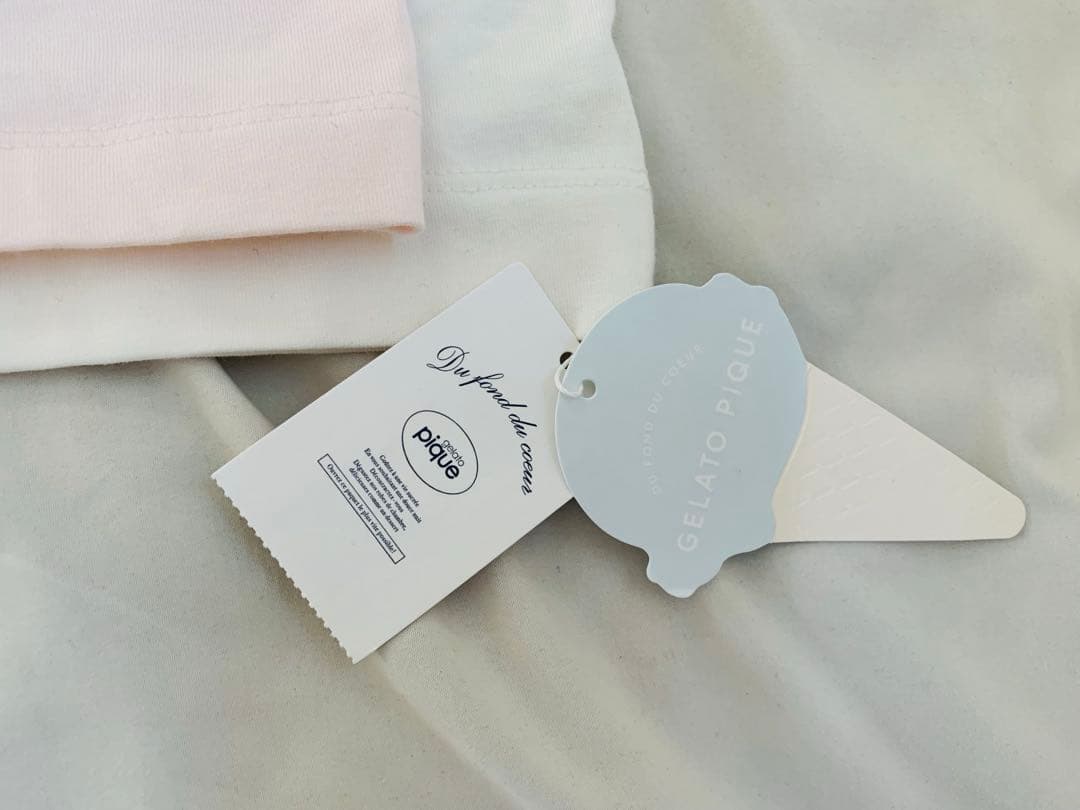 【新品】GELATO PIQUE ドーナツベア Tシャツ 親子セット100cm