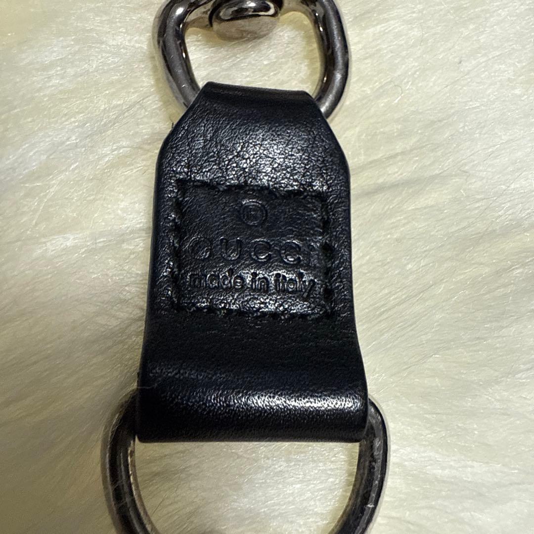 ♡GUCCI♡ウォレットチェーン⭐︎シルバーカラー×レザー⭐︎美品⭐︎