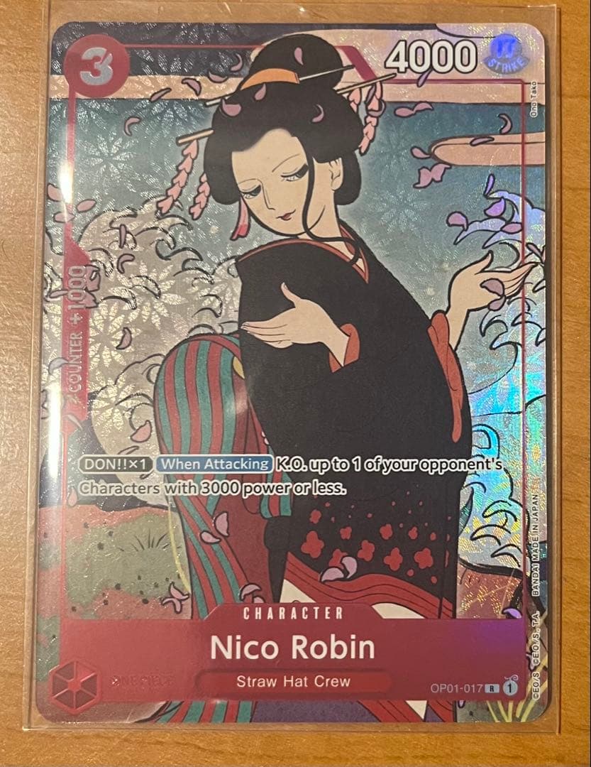 ニコ・ロビン R #OP01-017【英語版】(1st アニバーサリー セット)