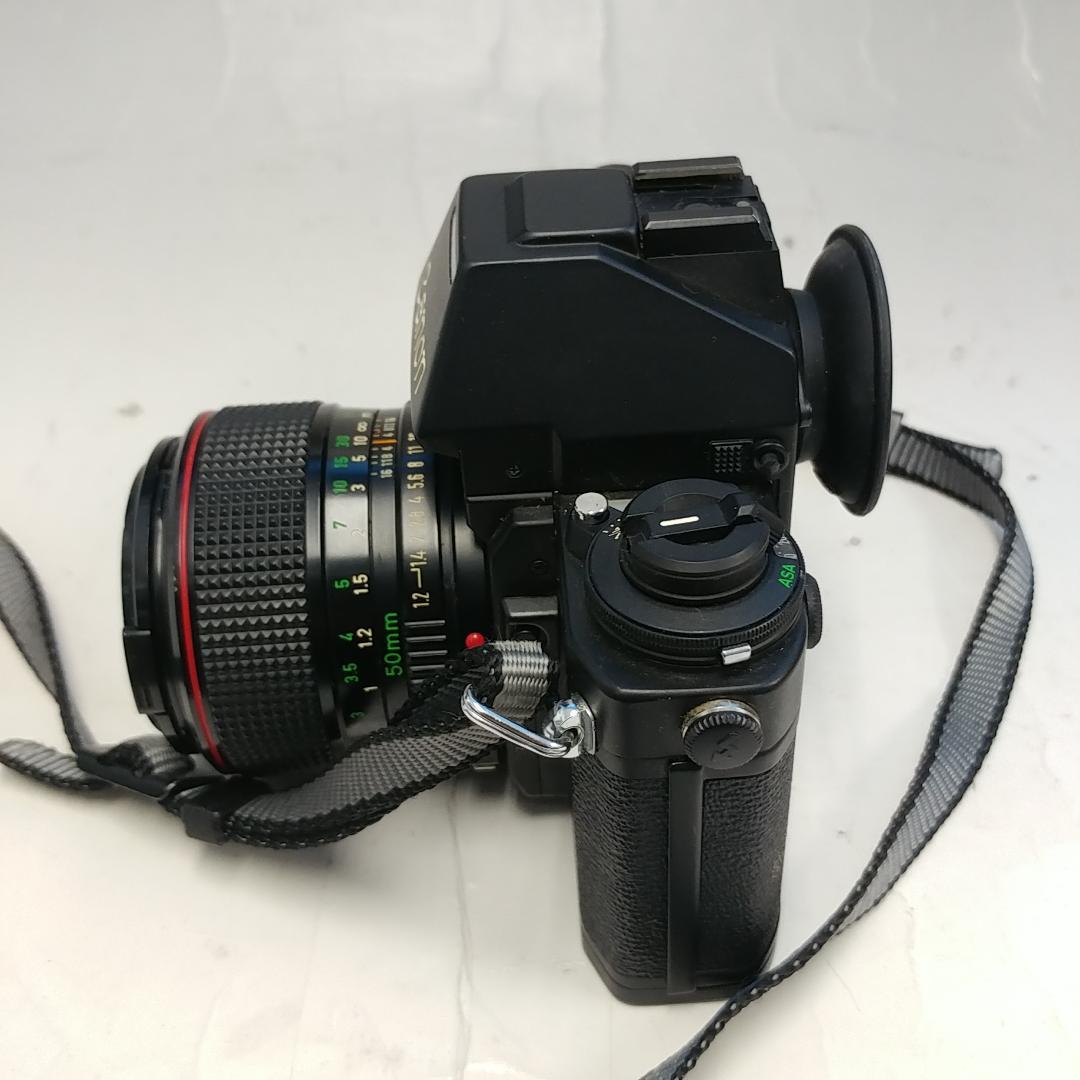 カメラ【CANON F-1】レンズ【New FD 50mm F1.2 要メンテ