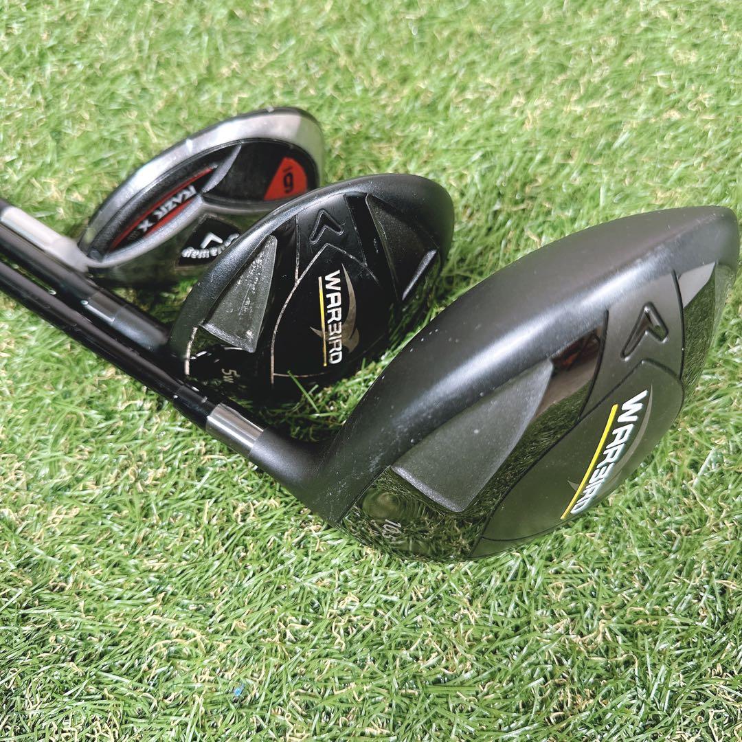 キャロウェイ ウォーバード メンズゴルフセット 初心者 入門 11本 オデッセイ