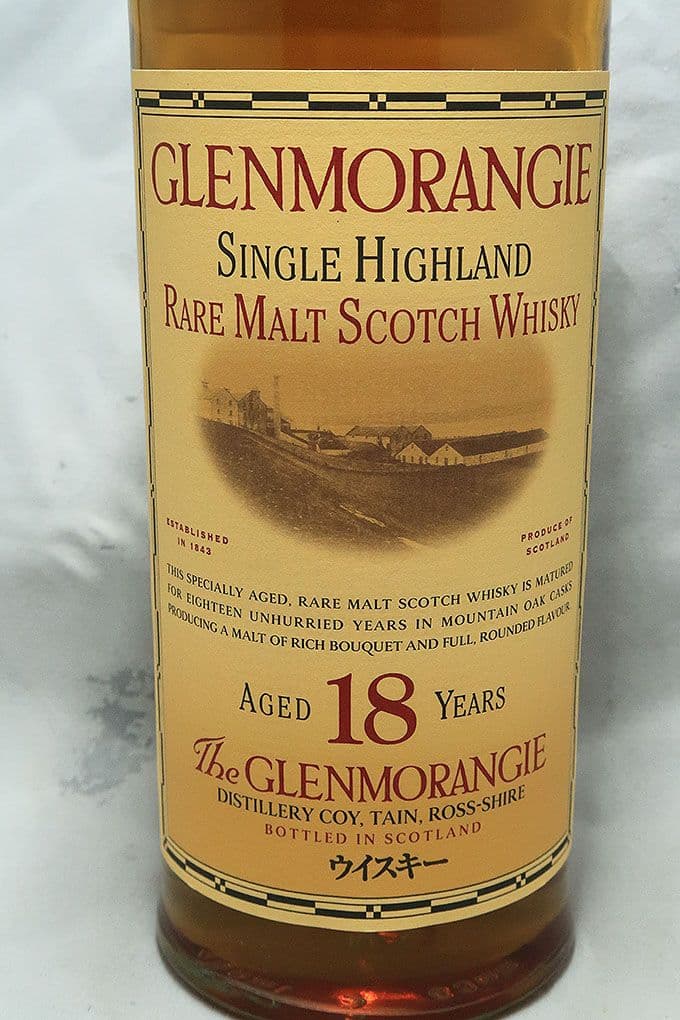 グレンモーレンジ １８年 シングルモルトウィスキー