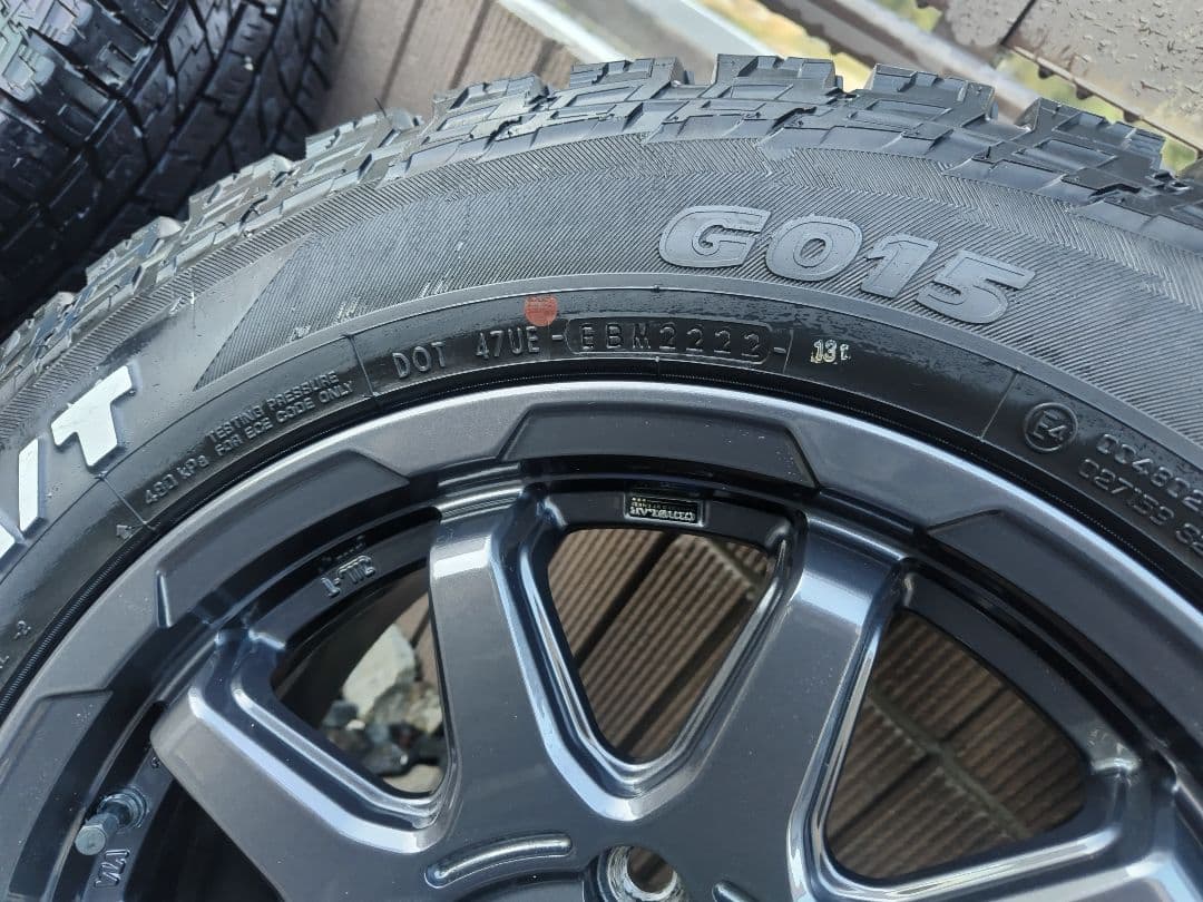 美品 アルミ 16インチ ヨコハマ ジオランダー AT 215 65 16