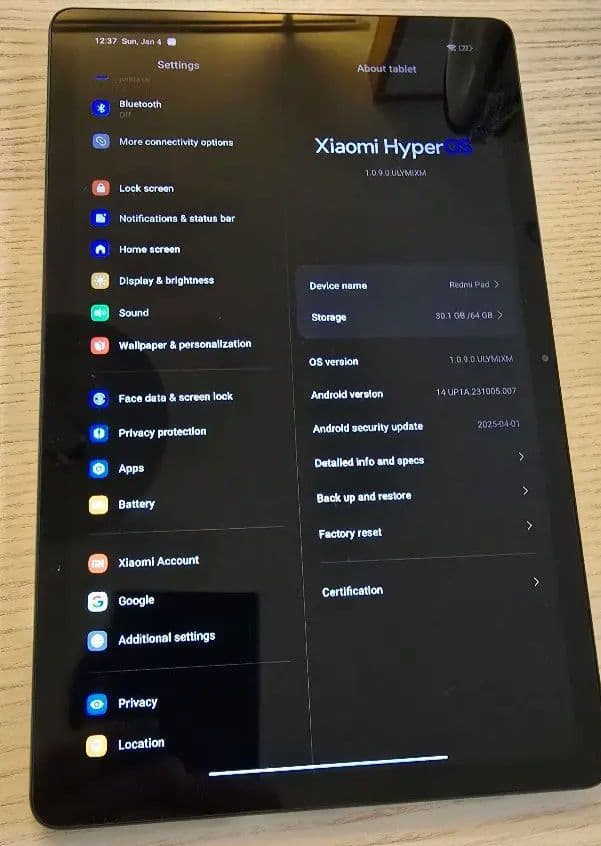 Redmi Pad ミントグリーン 3GB RAM 64GB ROM