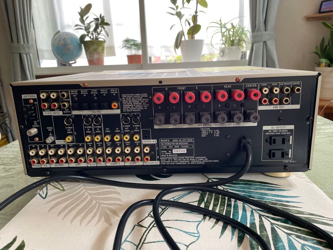 SONY STR-V939X リモコン付き