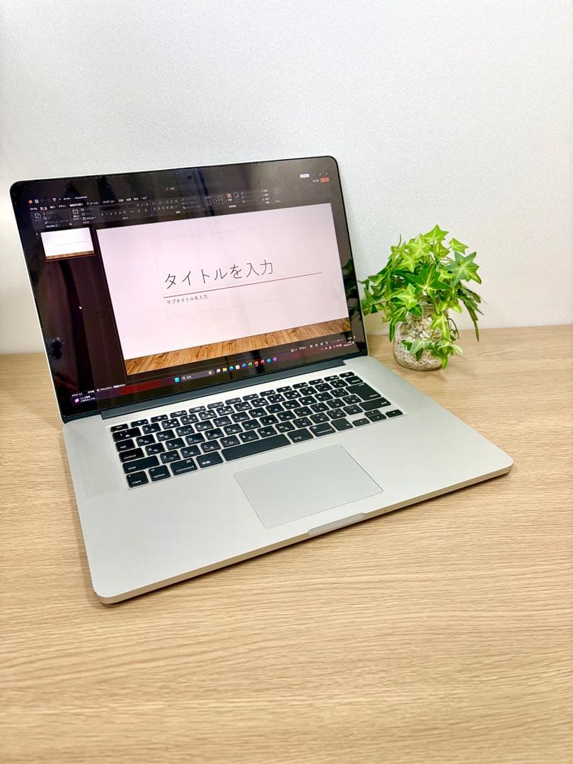 最上位3K！Office2024 MacBook Pro15Windows11