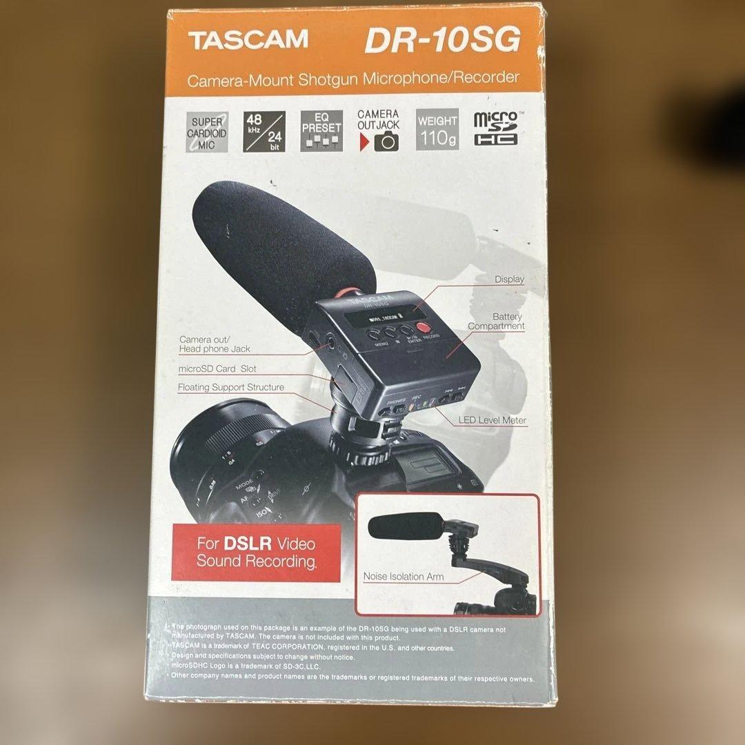 TASCAM DR-10SG ショットガンマイク