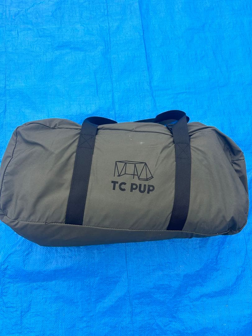 【美品】ヴァストランド VASTLAND TCパップテント ソロ 1人用 軍幕