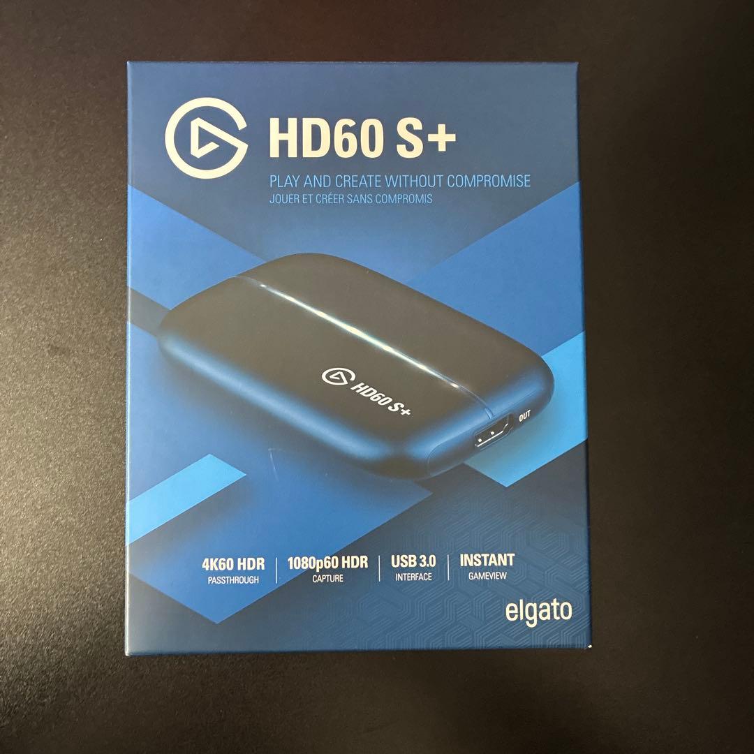 【動作確認済】Elgato HD60 S+ キャプチャーボード