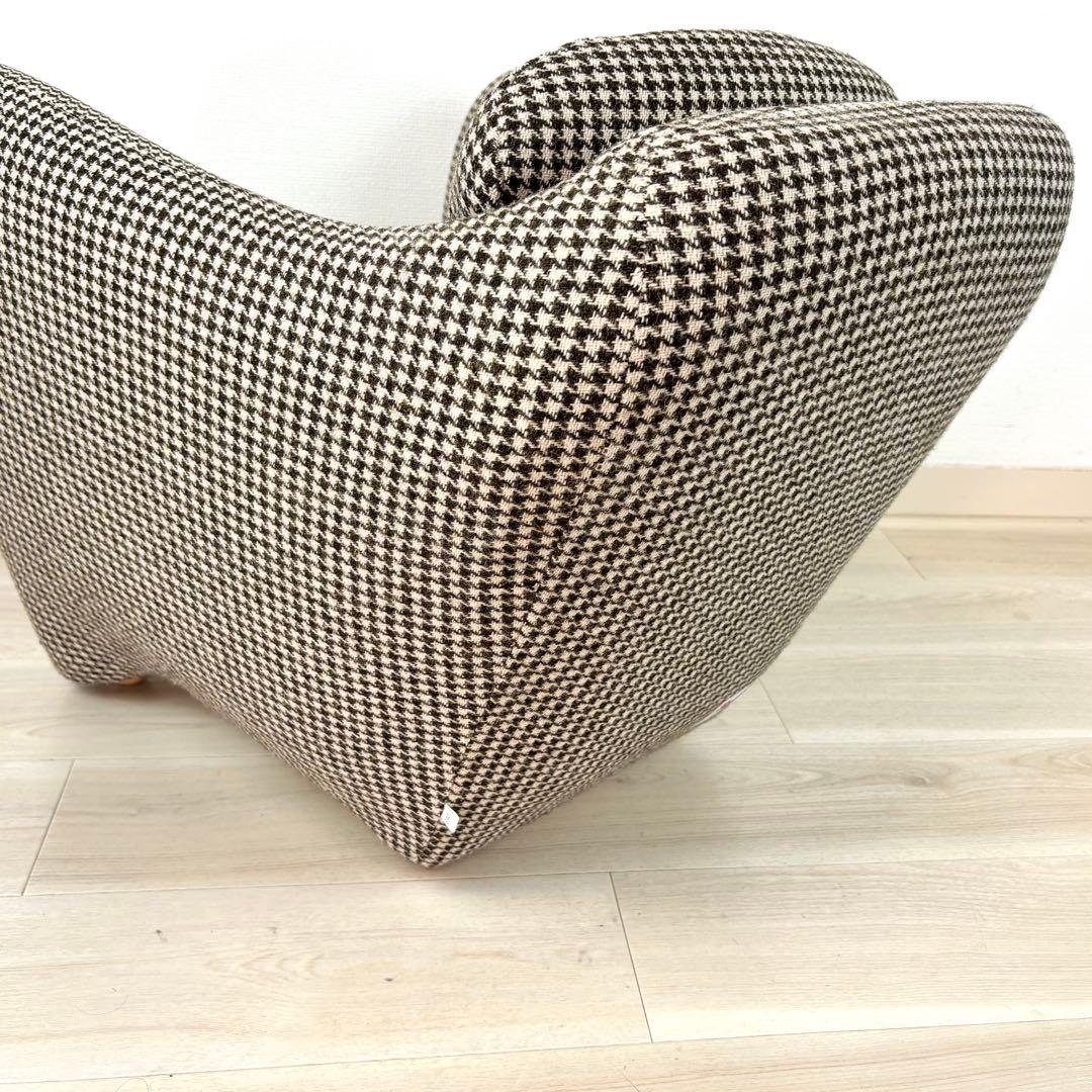 【激レア】IDEE ハリスツイード 限定 ミニミラーアームチェア イデー