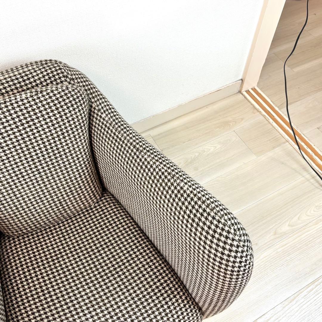 【激レア】IDEE ハリスツイード 限定 ミニミラーアームチェア イデー