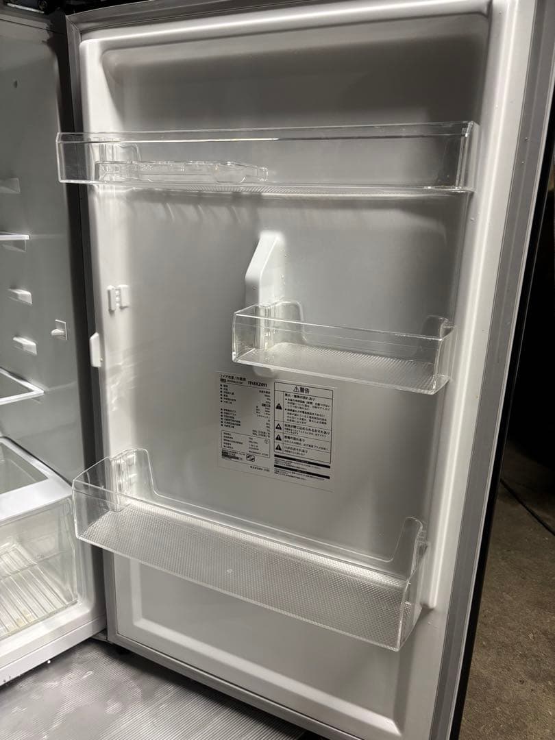 【送料込】MAXZEN 2ドア冷凍冷蔵庫 JR200ML01GM 2021年製