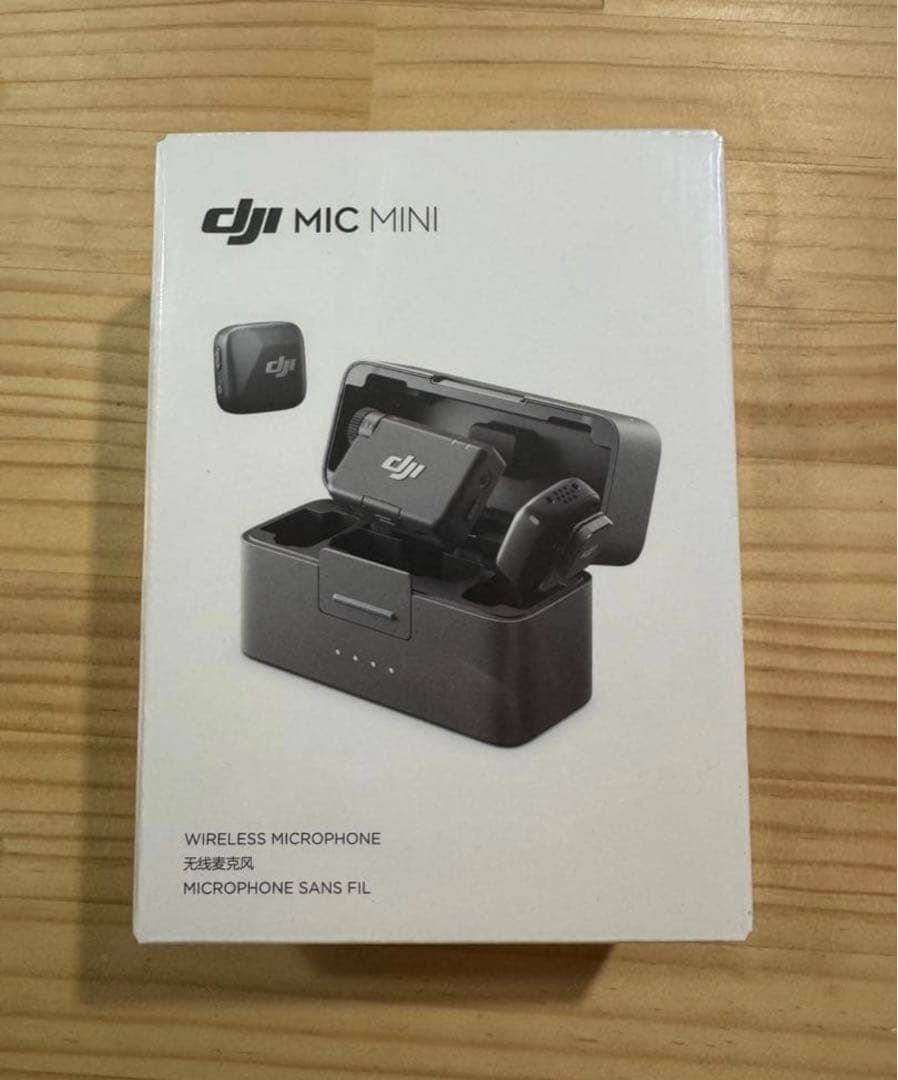 【新品未使用】DJI Mic Mini 2TX + 1RX + 充電ケース