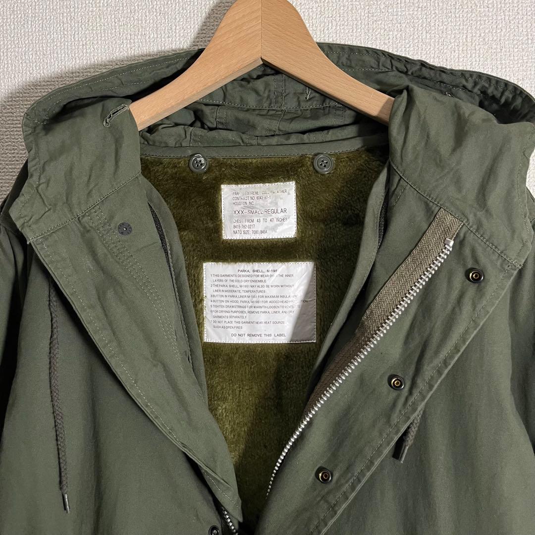 Houston ヒューストン M-51 モッズコート ミリタリー XXXS