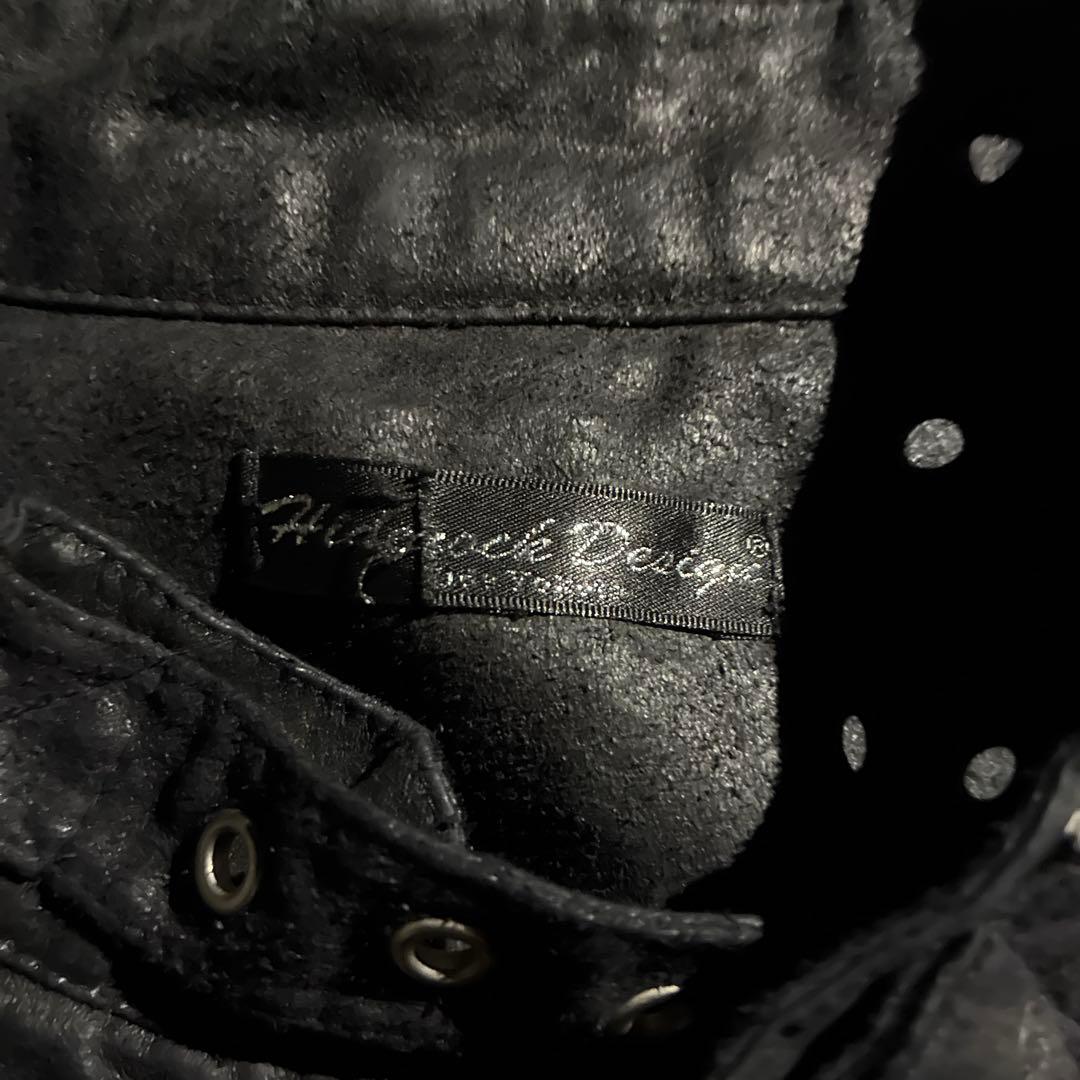 hiderock coating vest ギミック パンク お兄系