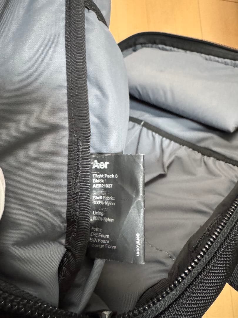Aer FLIGHT PACK 3 バックパック 3WAY ブラック（エアー）