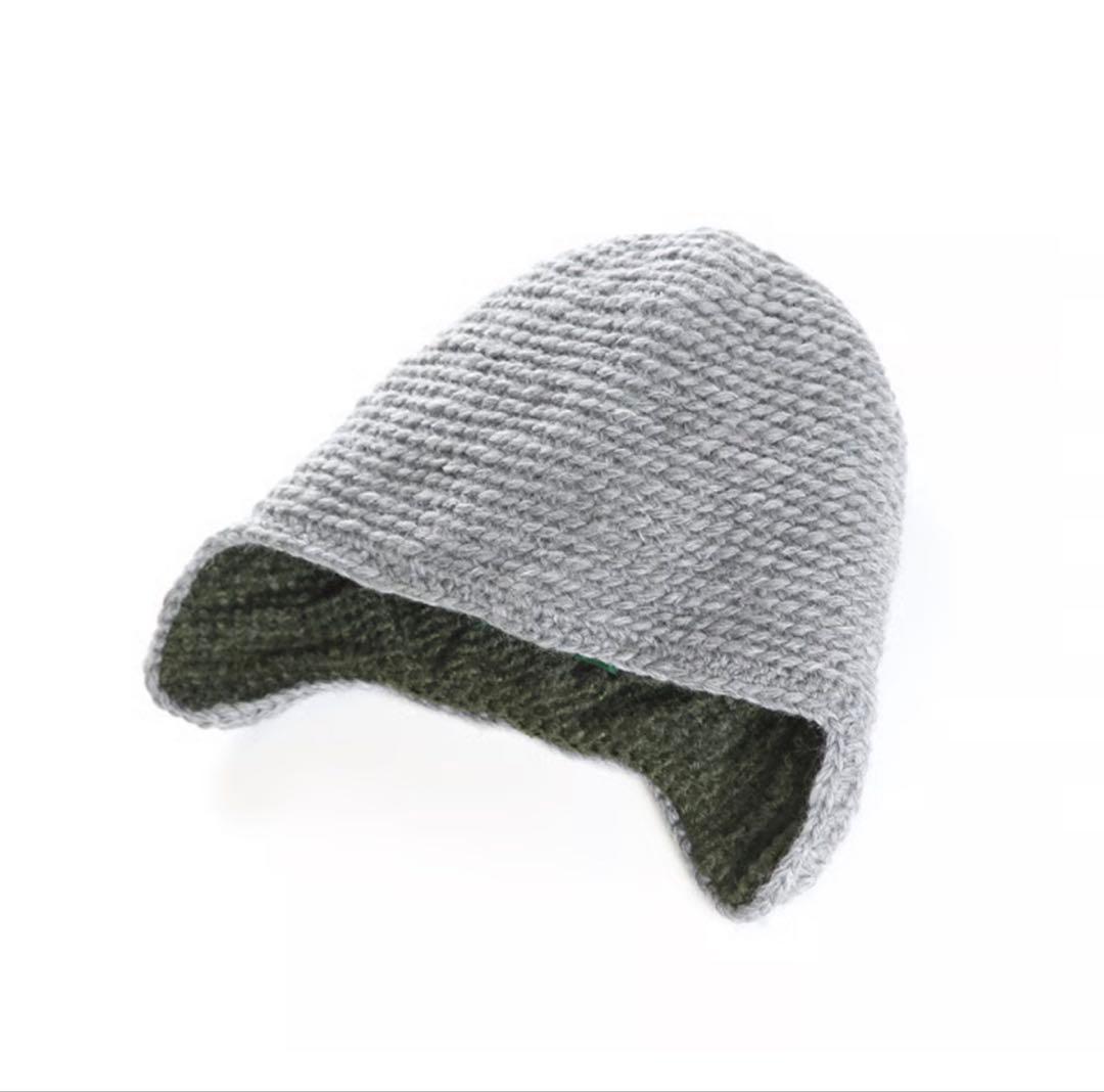 帽子 BROWN by 2-tacs Octa knit cap