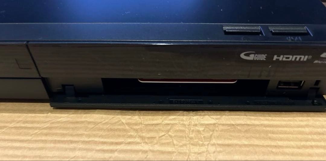 SHARP ブルーレイレコーダー2B-C10BW1 2025年製 配線付き