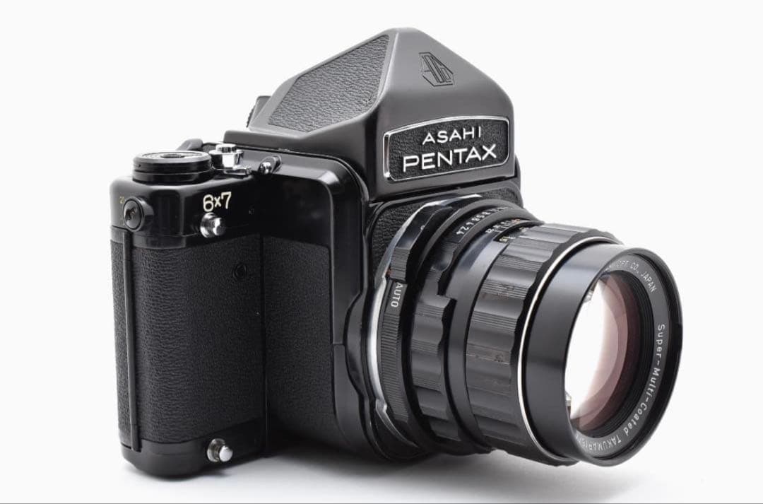 【美品】ペンタックス Pentax 6x7 中判 105mm f2.4 レンズ