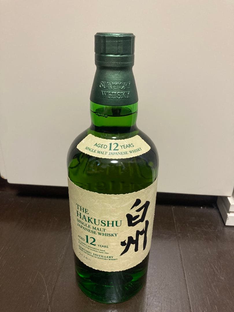 サントリー 白州 12年 カートン付 ウイスキー