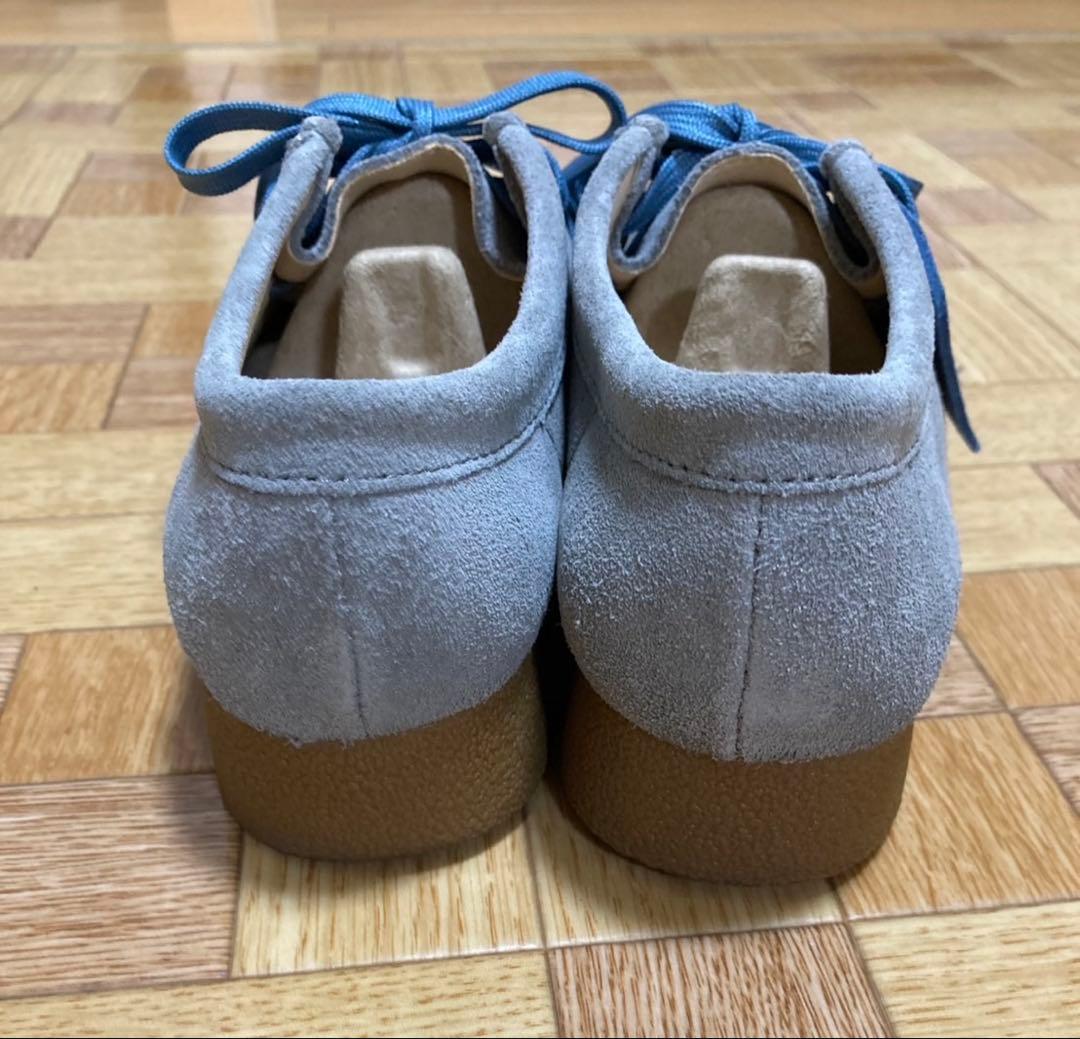 【美品】Clarks ダークグレー モカシン ワラビー