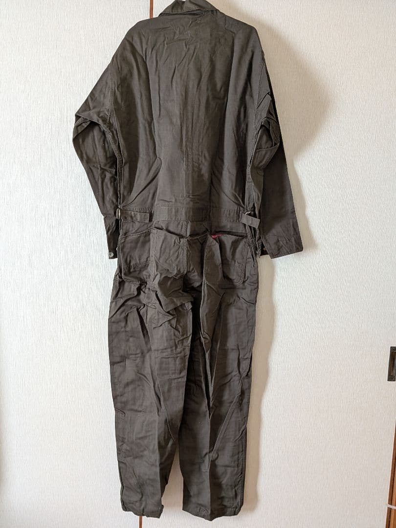 Dickies ブラウンオーバーオール 4L半袖、長袖2枚組