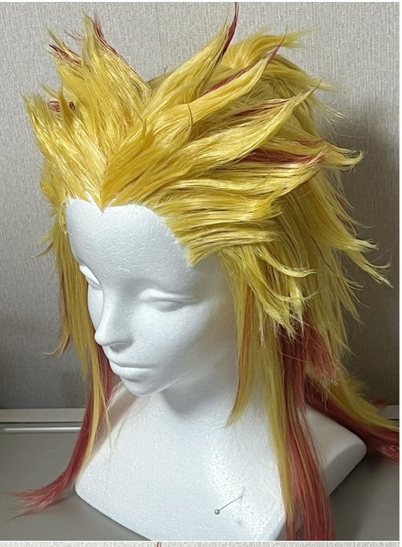 煉獄杏寿郎 ウィッグ 鬼滅の刃 コスプレ オーダー可能