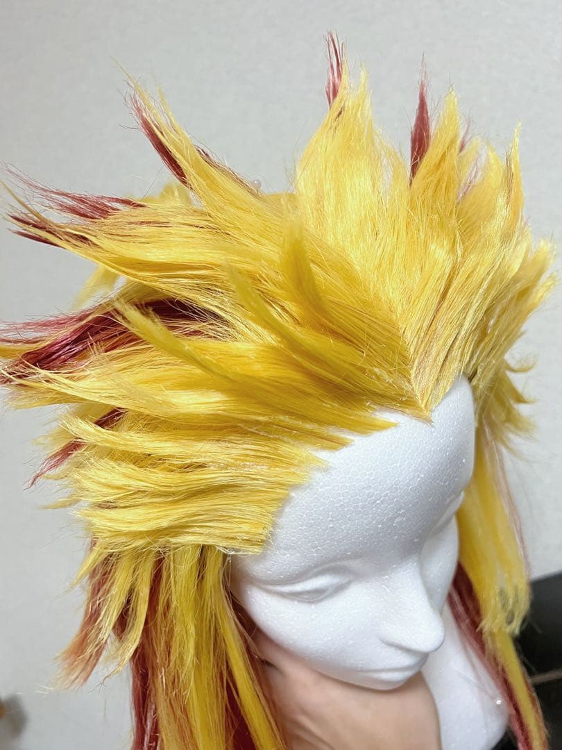煉獄杏寿郎 ウィッグ 鬼滅の刃 コスプレ オーダー可能