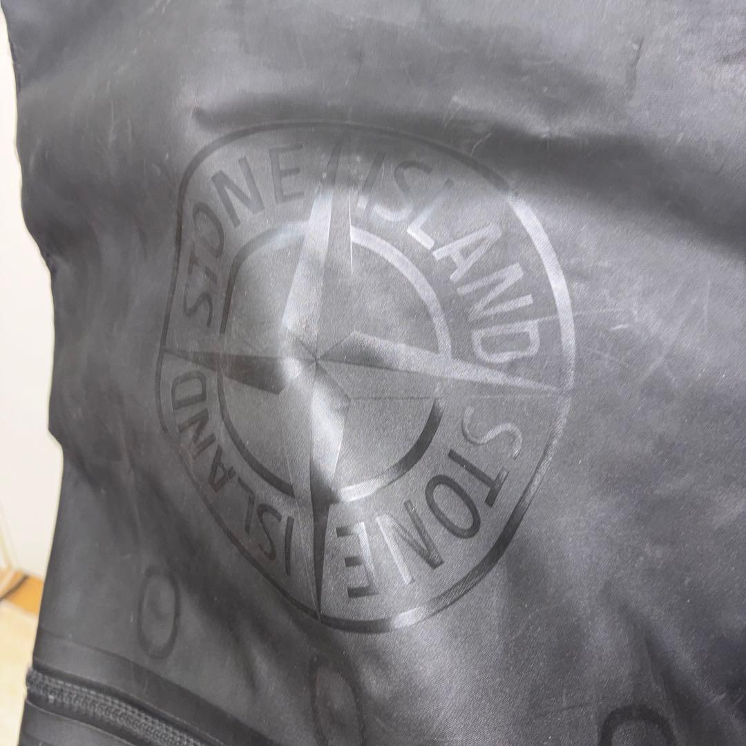 ストーンアイランド　リュック　ロールトップ　黒