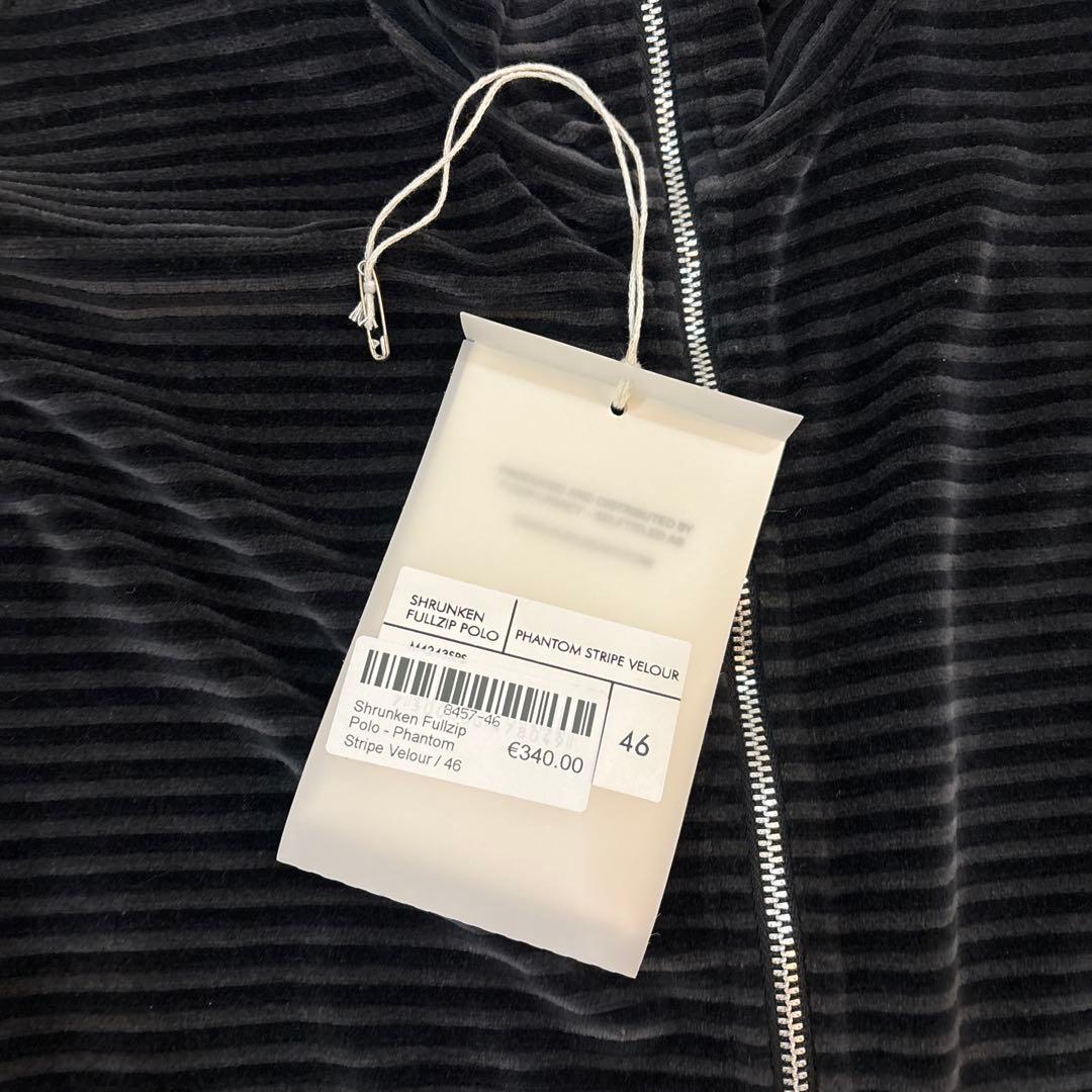 トップス shooooOUR LEGACY SHRUNKEN FULLZIPPOLO