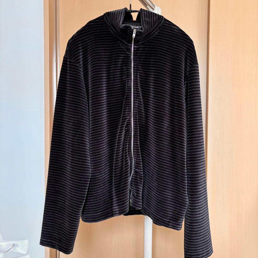 トップス shooooOUR LEGACY SHRUNKEN FULLZIPPOLO