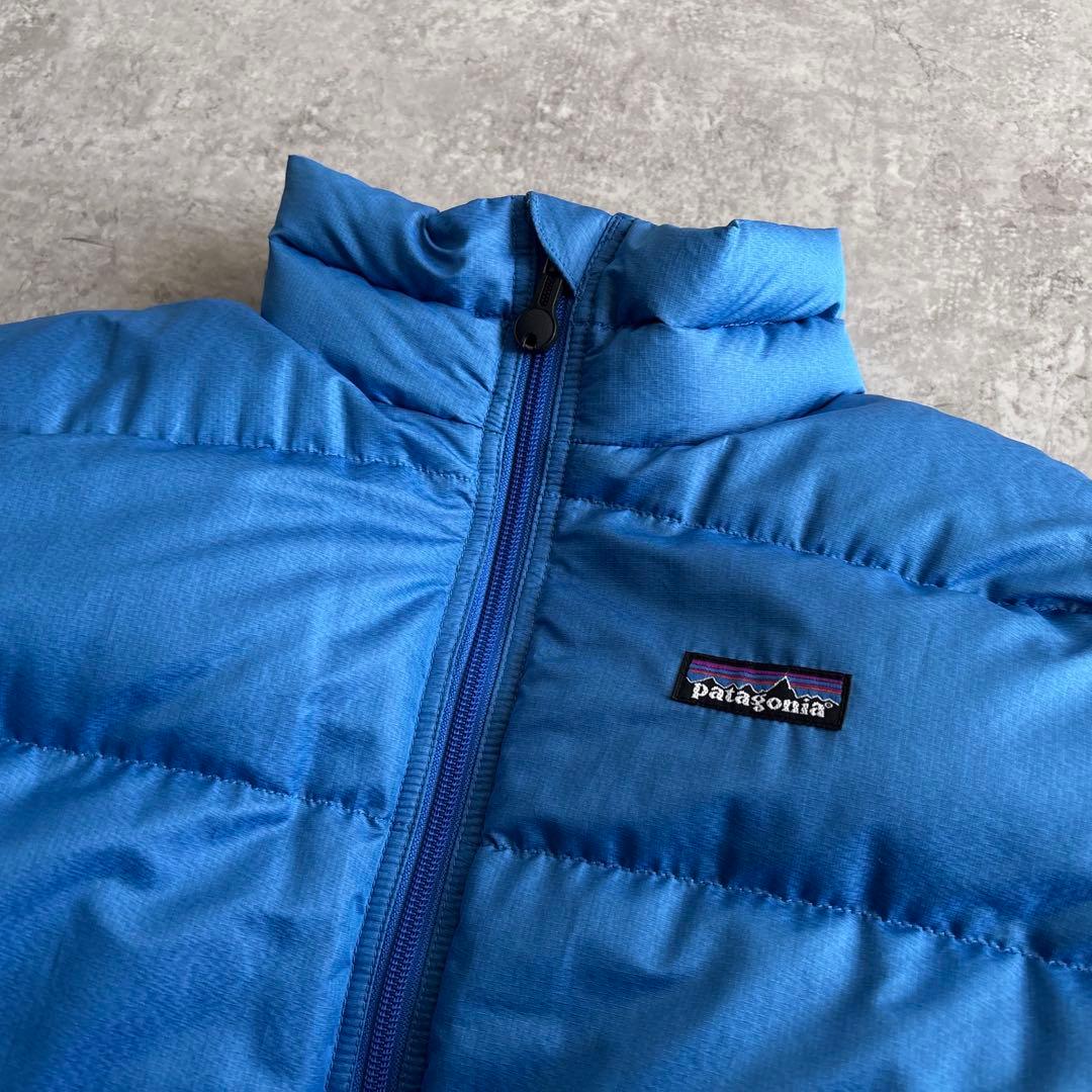 00's■patagonia パタゴニア【L】パッカブル ダウンジャケット 青