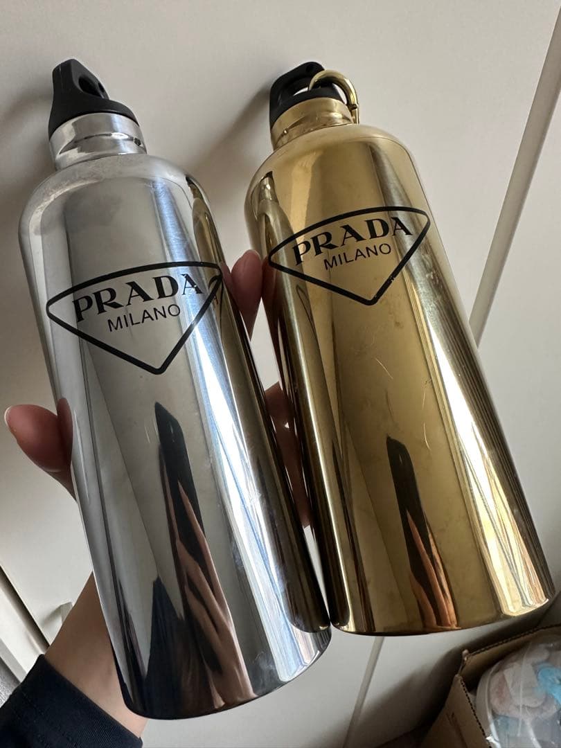 日本男児PRADA ゴールド タンブラー 500ml