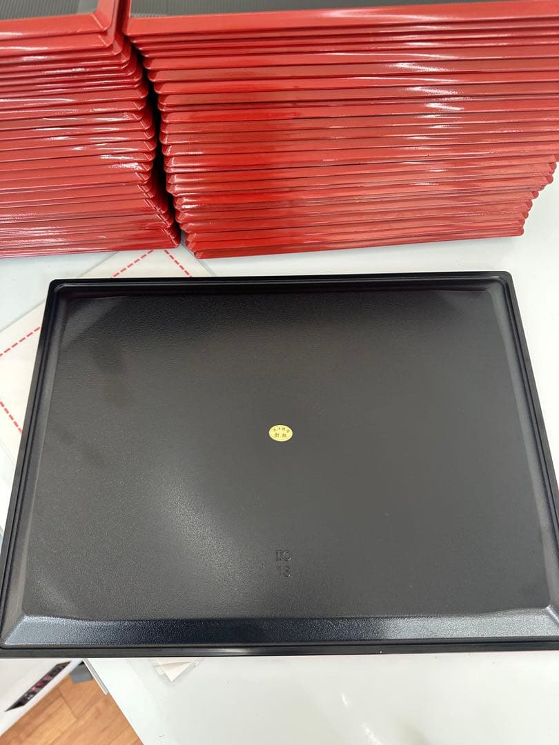 錦之助 　業務用お盆　トレー　和風13寸　60枚セット