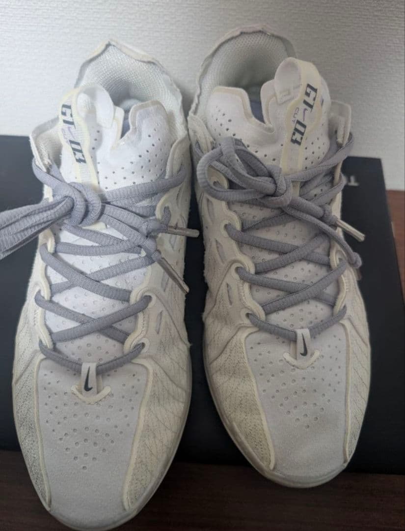 Nike GTカット3 ホワイト/グレー　ナイキGT CUT 3