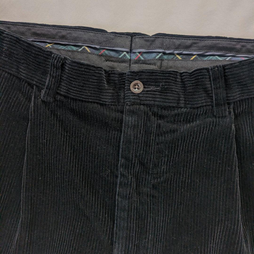 ポロ ラルフローレン　コーデュロイパンツ　黒　w34　コーズ　ANDREW