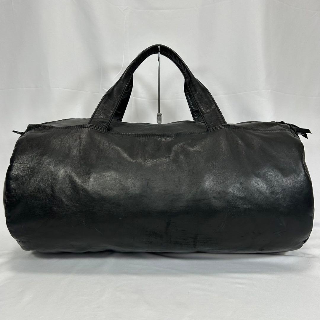 【極美品/ポーチ付】ポーター フランク 2way ボストンバッグ レザー 黒