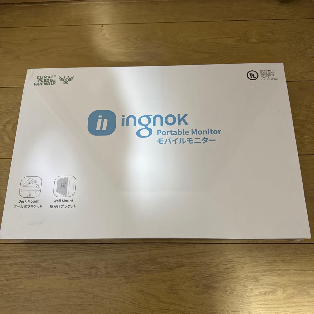 Ingknok 18.5インチポータブルモニターFHD IPSモバイルモニター